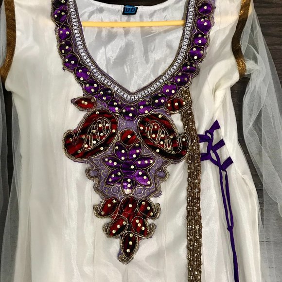 3 Piece Indian Salwar Kameez - Picture 7 of 8